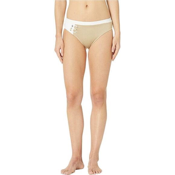 Derek‎ Lam 10 Crosby Khaki Two Piece Bikini Swimsuit - Picture 2 of 9